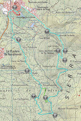 Mapa de la ruta